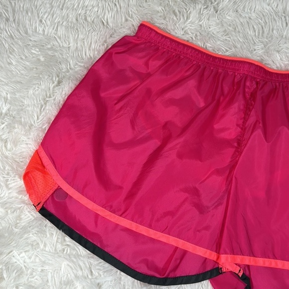 Reebok Pink & Neon Orange Athletic Shorts - Picture 2 of 9